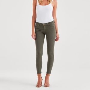 Worn once 7 for all Mankind The Ankle Skinny Jeans
